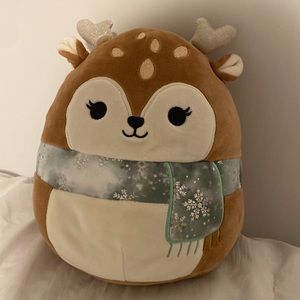 Squishmallow 8" Dawn the Fawn Reindeer with Scarf